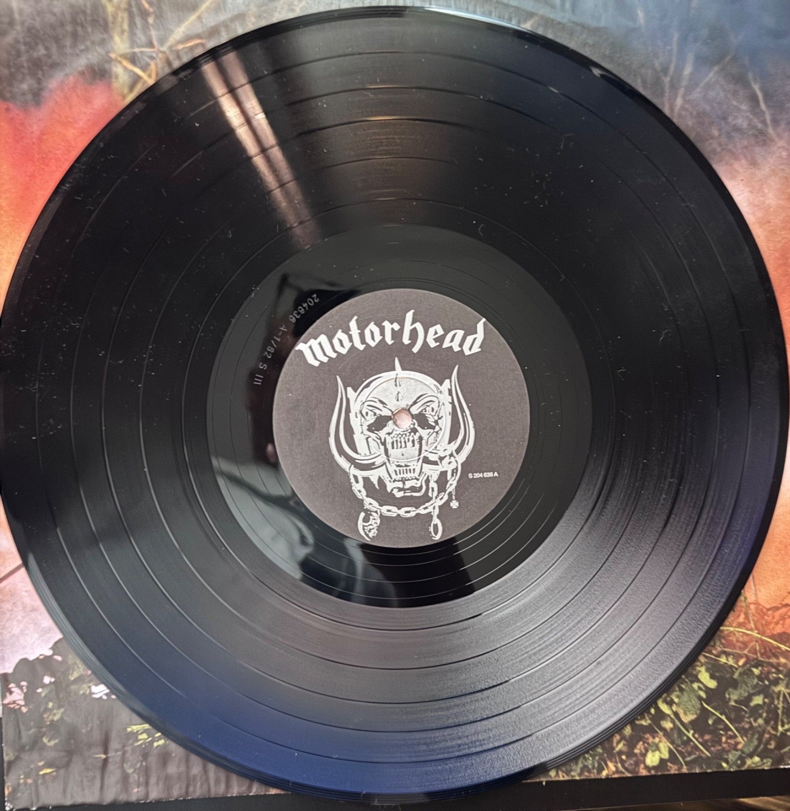 Motörhead Iron Fist LP 1982 German Bronze Records Original Press S 204 636 VG+ P3