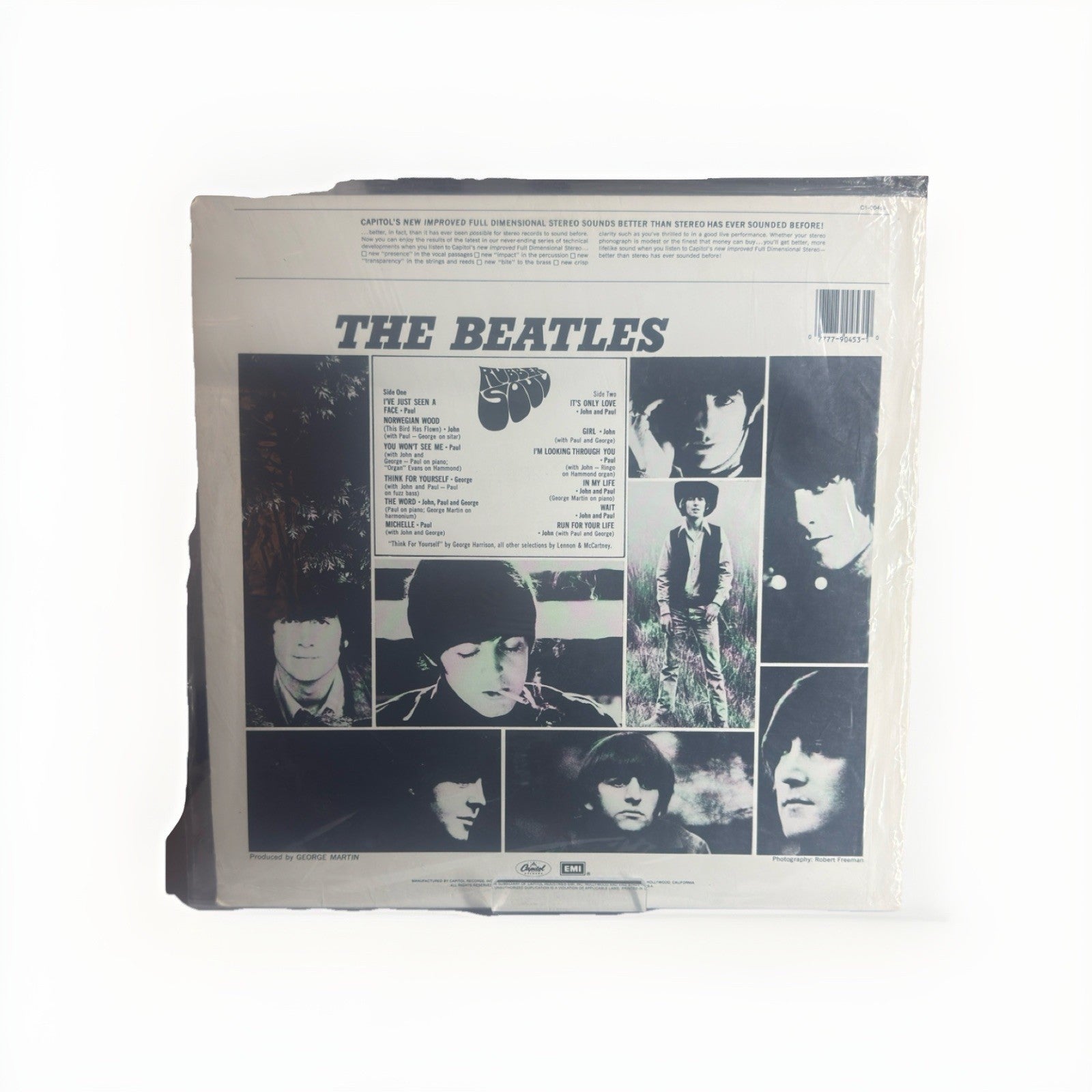 Rubber Soul [US] by The Beatles (Vinyl, Aug-1988, Capitol)1