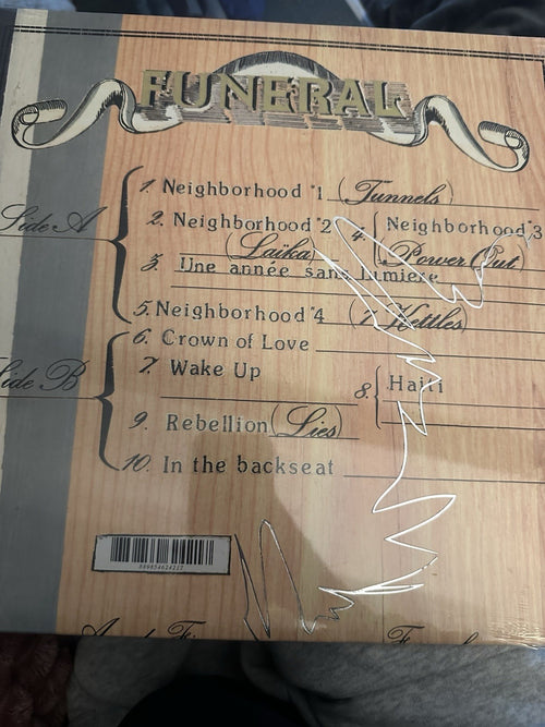 Arcade Fire Funeral Vinyl LP SEALED New Indie Rock Merge Records1