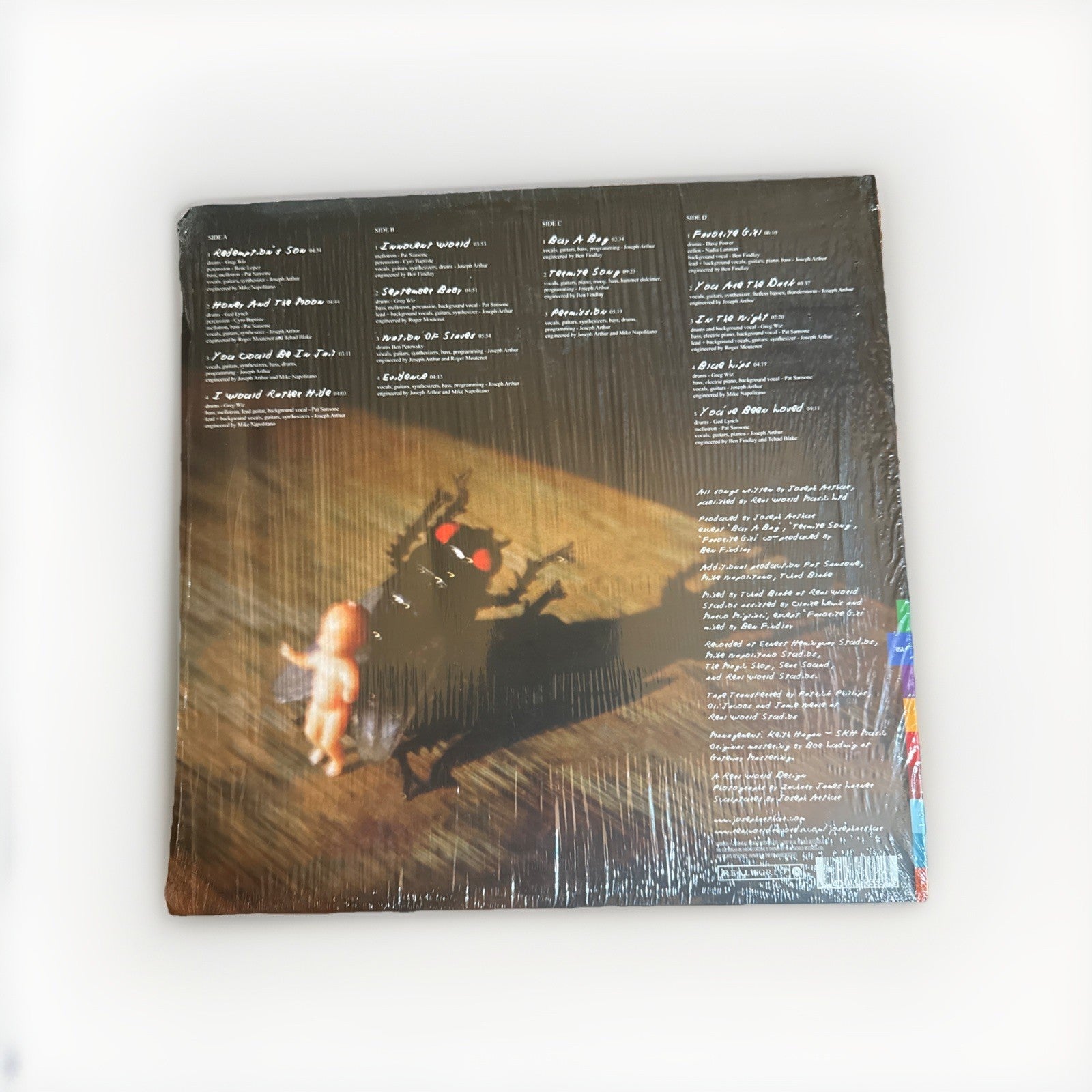 Joseph Arthur Redemption’s Son 2LP 180g Vinyl SIGNED VG+1