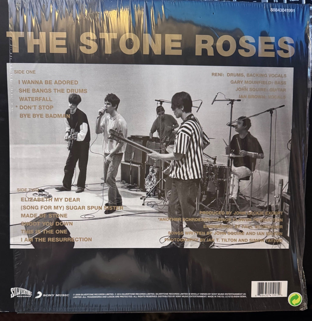 The Stone Roses LP 2014 Silvertone Reissue Vinyl Record NM Complete 888430419911