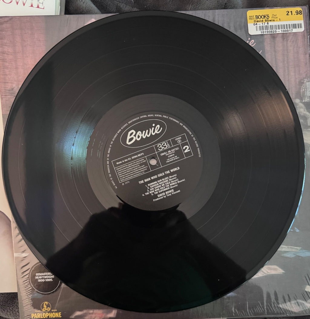 David Bowie The Man Who Sold The World LP 180g Vinyl Parlophone VG+ NM3