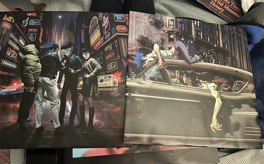 Gorillaz Humanz 2LP Vinyl Record VG/VG+ One Disk Has 2 Surface Scratches3