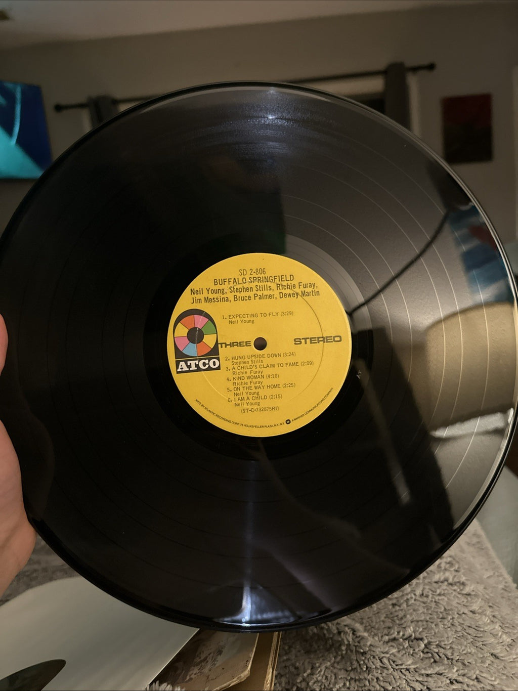 Buffalo Springfield Self Titled 2LP Vinyl ATCO SD 2-806 VG Neil Young5