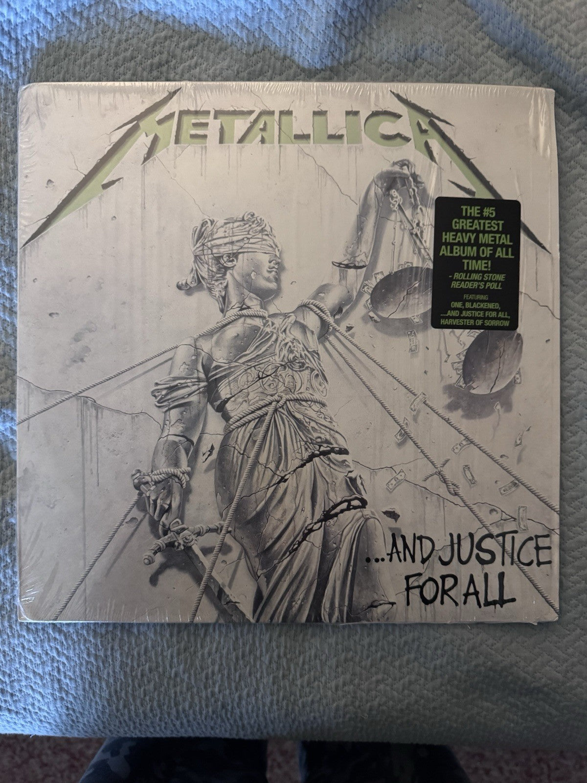 Metallica – …And Justice For All LP Vinyl Sealed Blackened Reissue 0