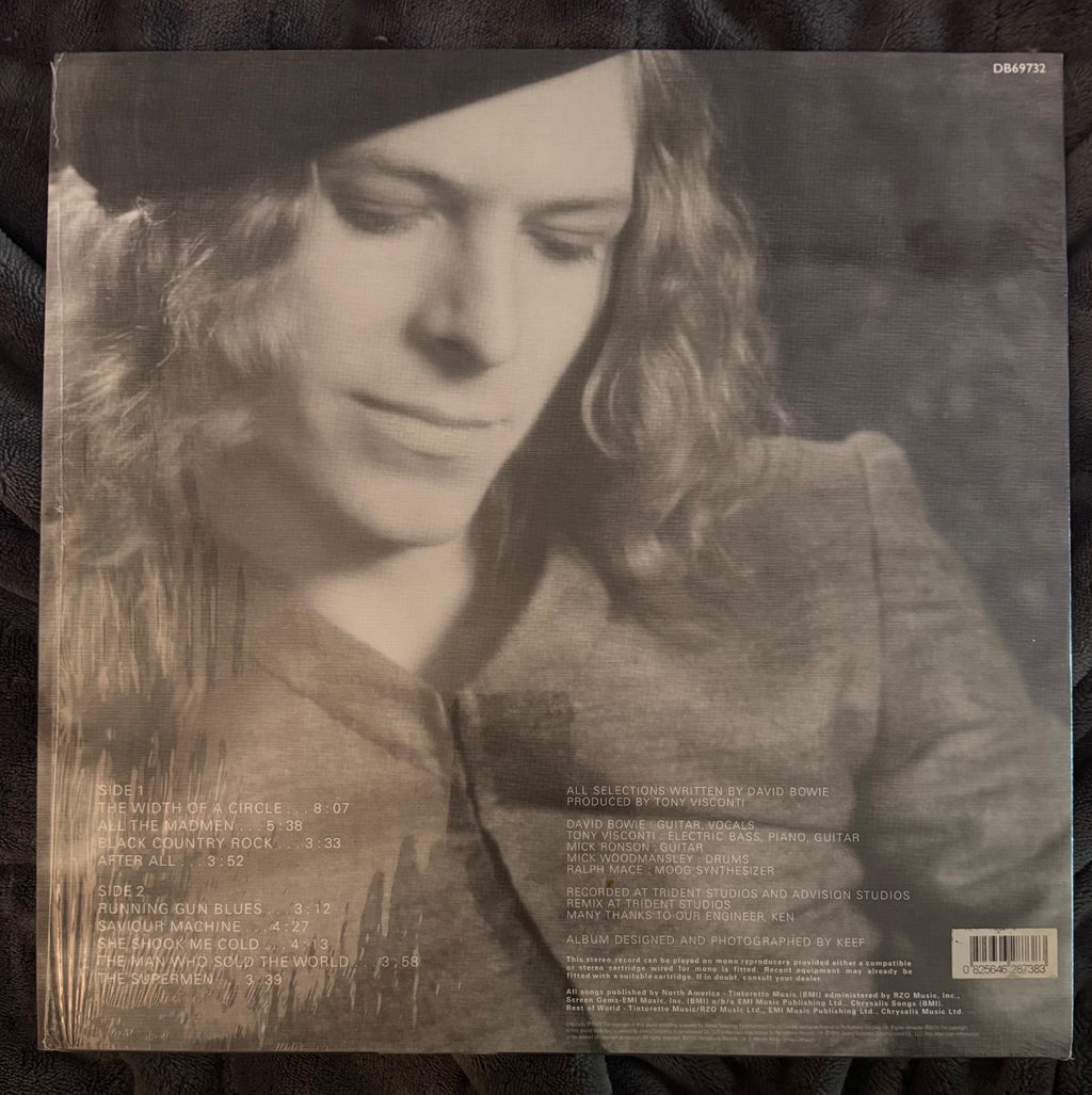 David Bowie The Man Who Sold The World LP 180g Vinyl Parlophone VG+ NM1