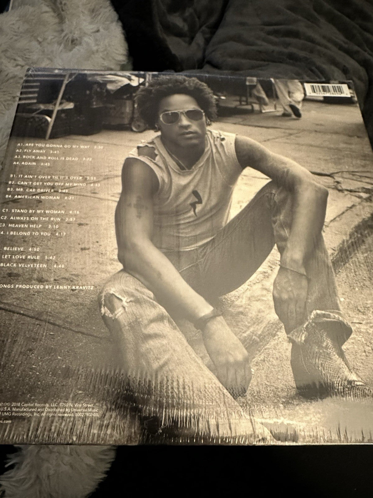 Lenny Kravitz Greatest Hits 2LP Vinyl VG+ 2018 Reissue Open Shrink1
