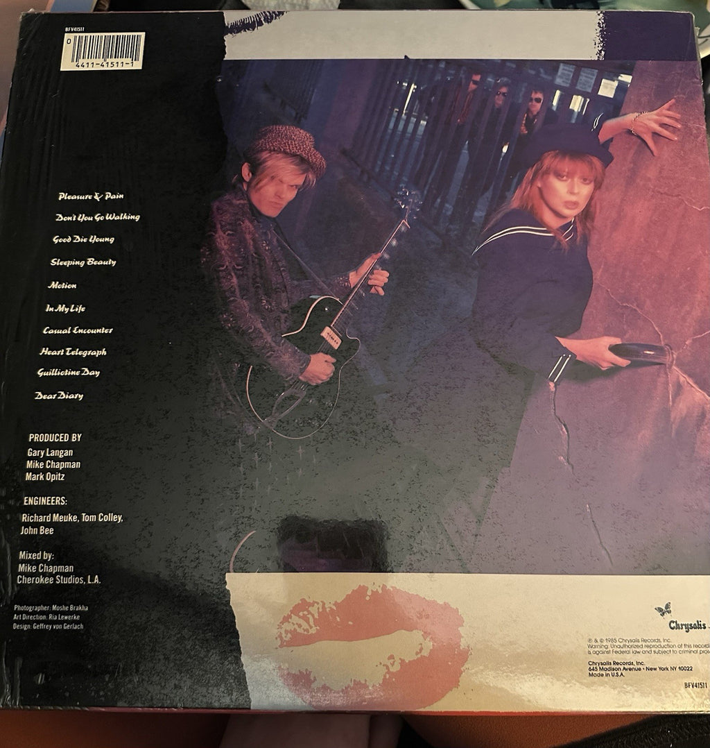 Divinyls – What A Life! LP 1985 Chrysalis Vinyl G Rock New Wave1