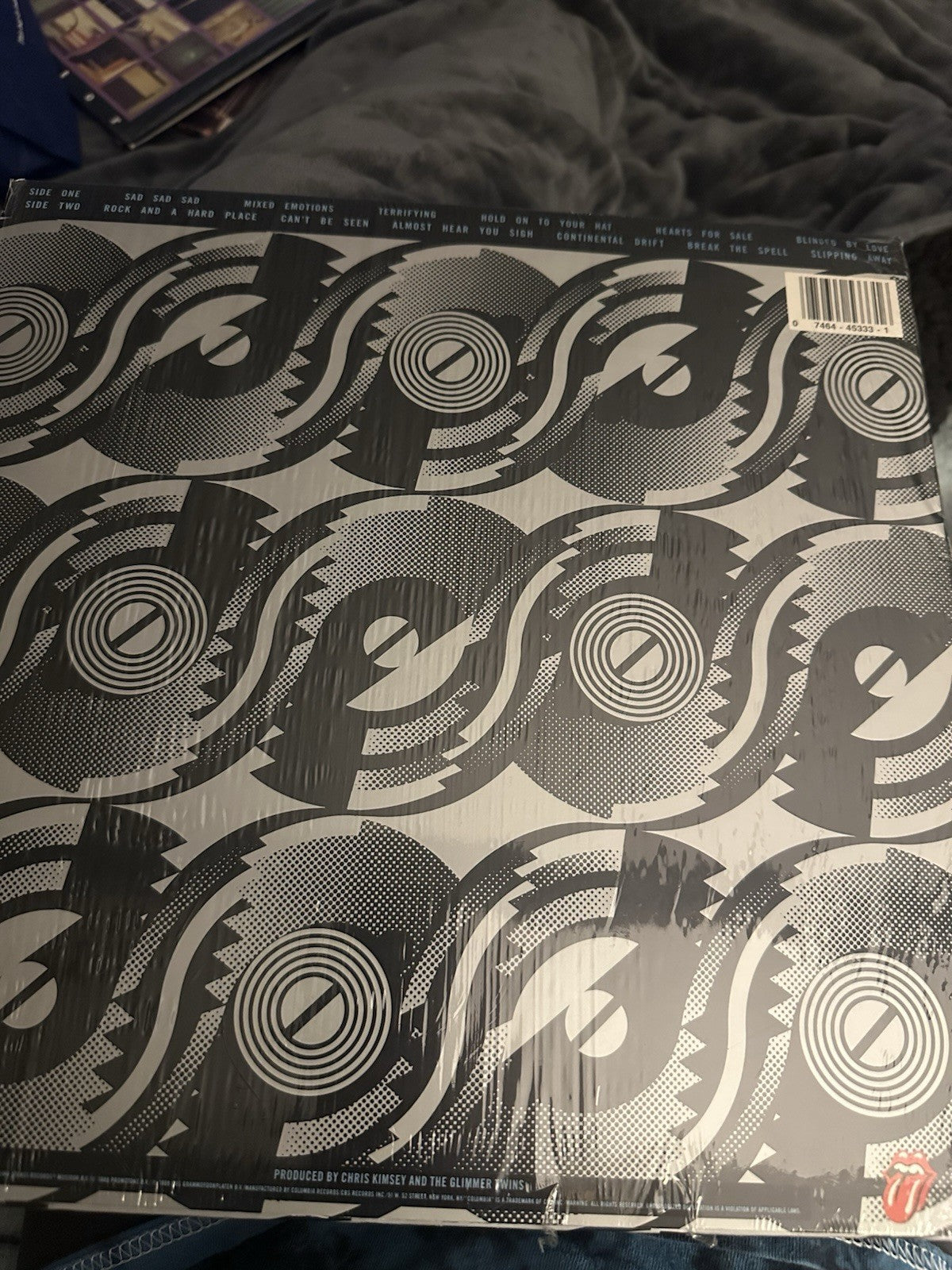 Rolling Stones Steel Wheels LP Vinyl Record OC 45333 VG Original Inner Sleeve1