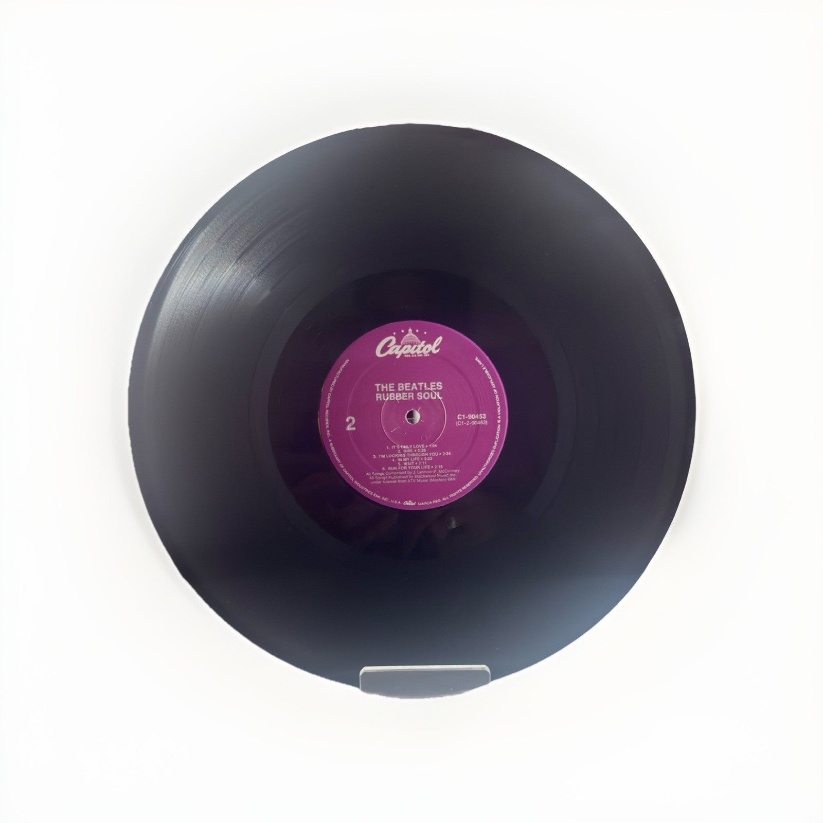 Rubber Soul [US] by The Beatles (Vinyl, Aug-1988, Capitol)3