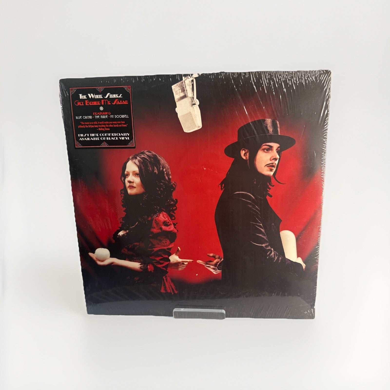 White Stripes "GET BEHIND ME SATAN" 2025, Third Man Color Vinyl 2XLP SEALED NM0