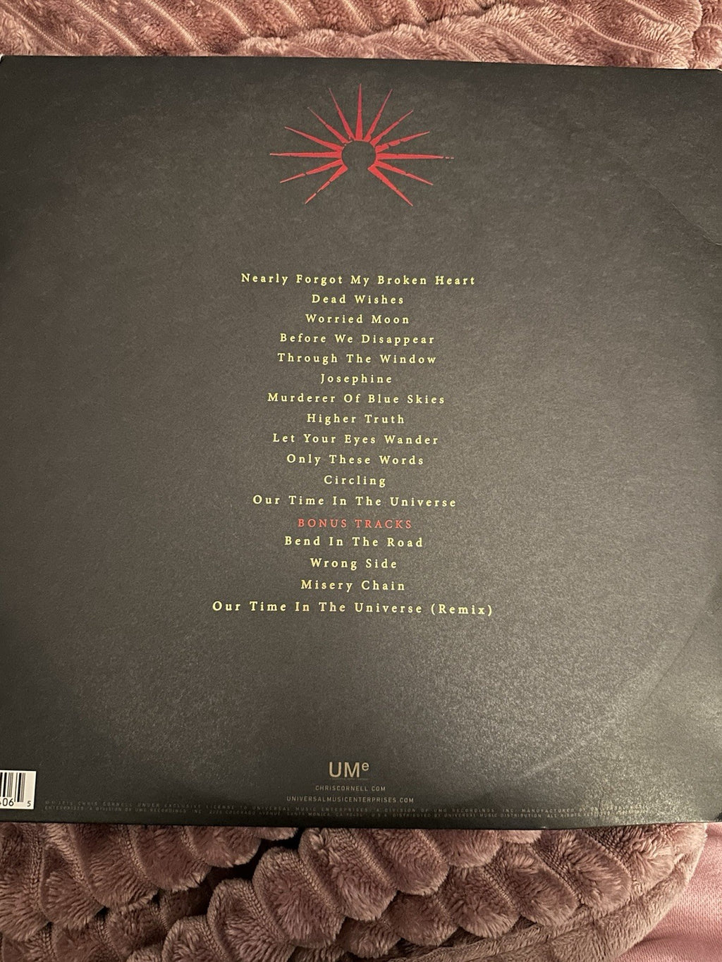 Chris Cornell Higher Truth 2LP Vinyl 2015 UMe Unplayed VG+ Opened From Sealed1