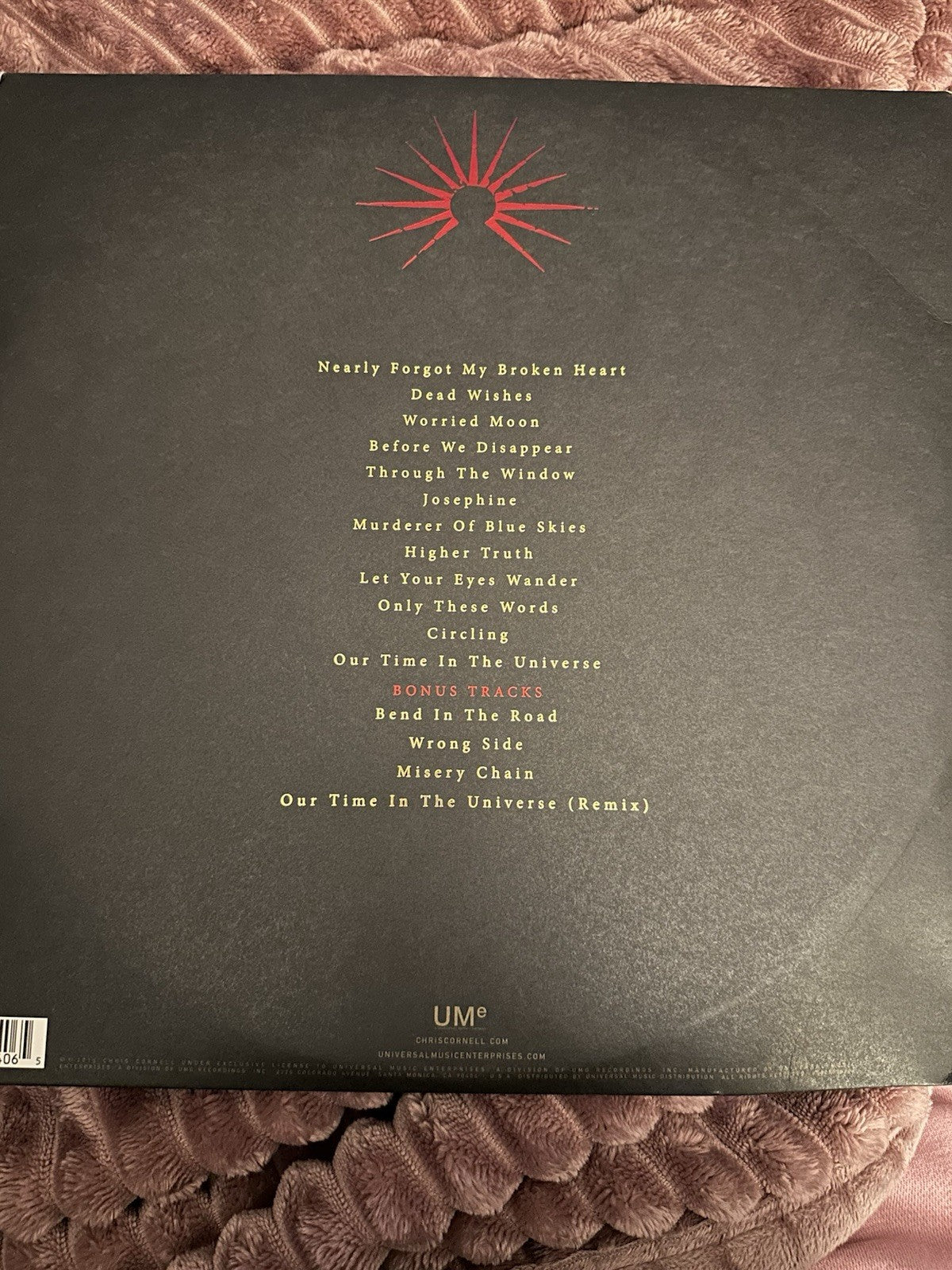 Chris Cornell Higher Truth 2LP Vinyl 2015 UMe Unplayed VG+ Opened From Sealed1